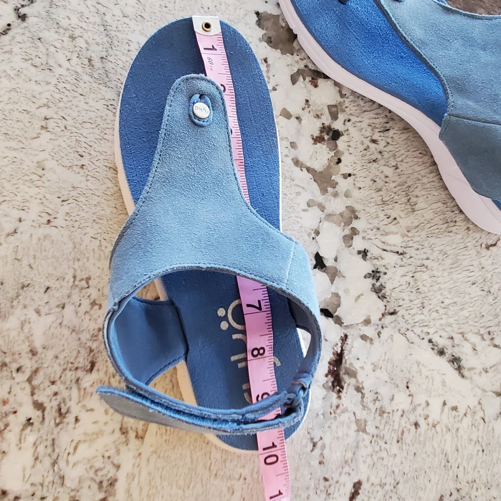 Ryka Blue Margo Sandals Size 7 - Picture 5 of 14
